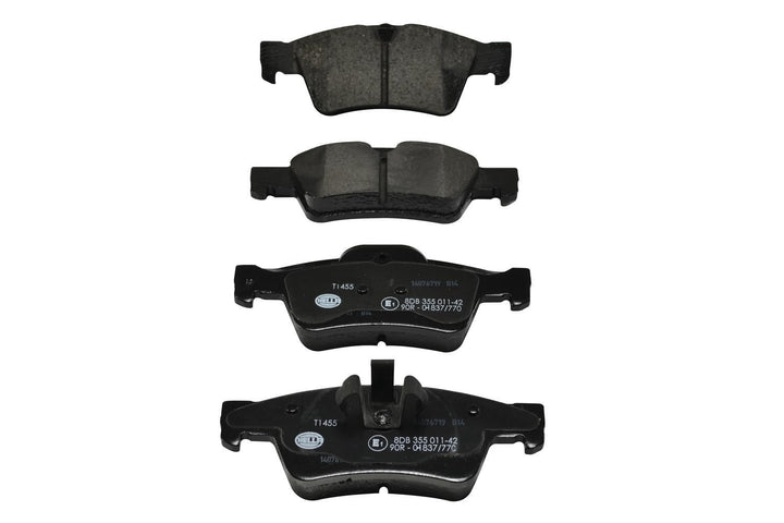 HELLA PAGID 8DB 355 011-421 Bremsbelagsatz - T1455 - Dicke/Stärke: 18mm - Bremssystem: Teves - für V