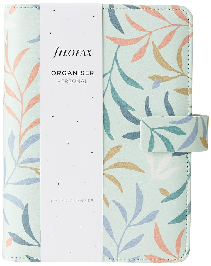Filofax Botanical Personal Organiser Mint, Mint