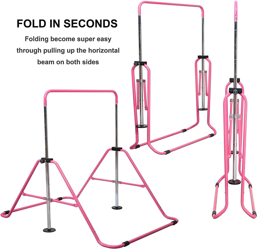 Jolitac Turnreck Gymnastik Kinder Garten Reck Reckanlage Turnstangen Horizontale Training Bar Traini