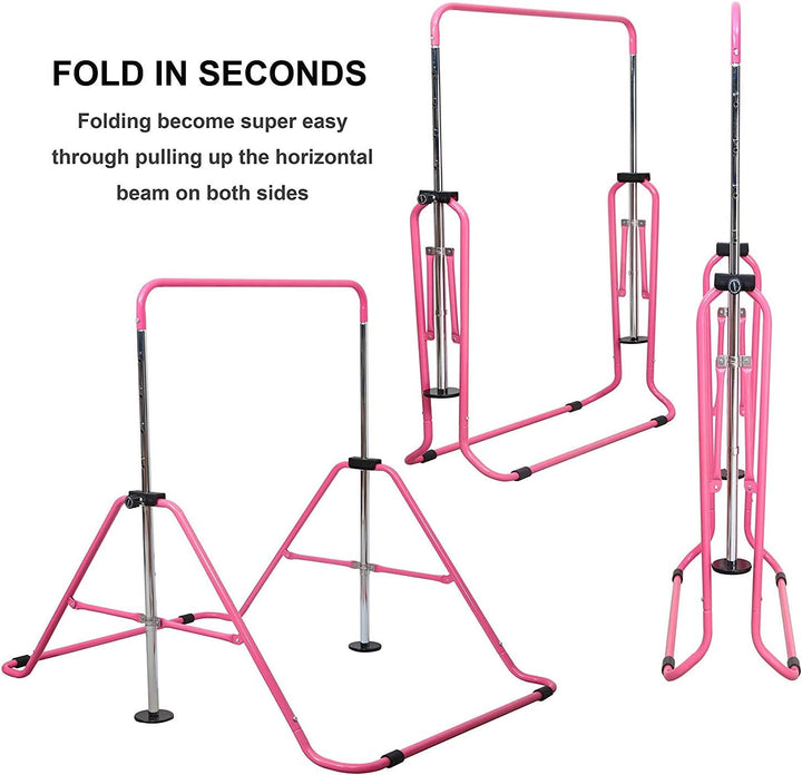 Jolitac Turnreck Gymnastik Kinder Garten Reck Reckanlage Turnstangen Horizontale Training Bar Traini