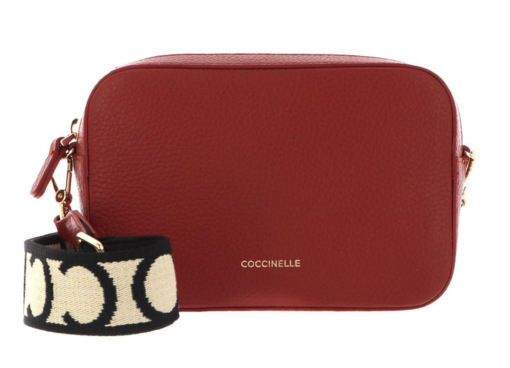 Coccinelle Tebe Mini Crossover Bag Acero