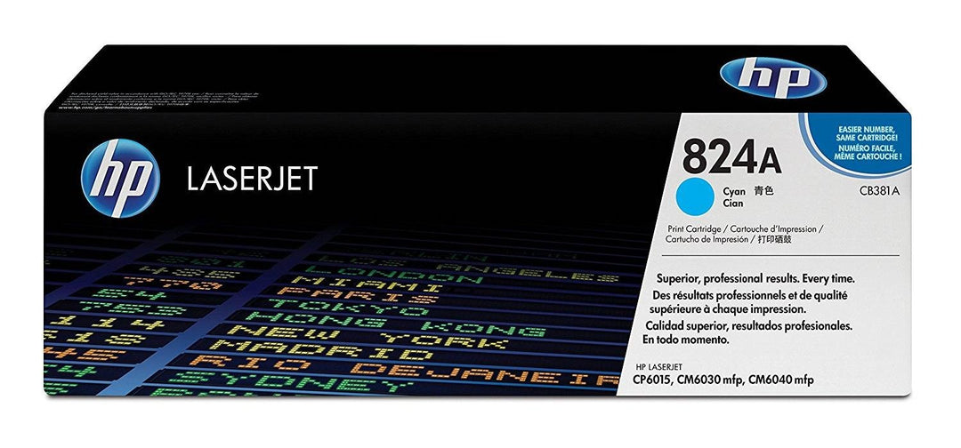 HP 824A Colour LaserJet Original Toner cyan Standardkapazität 21.000 Seiten 1er-Pack