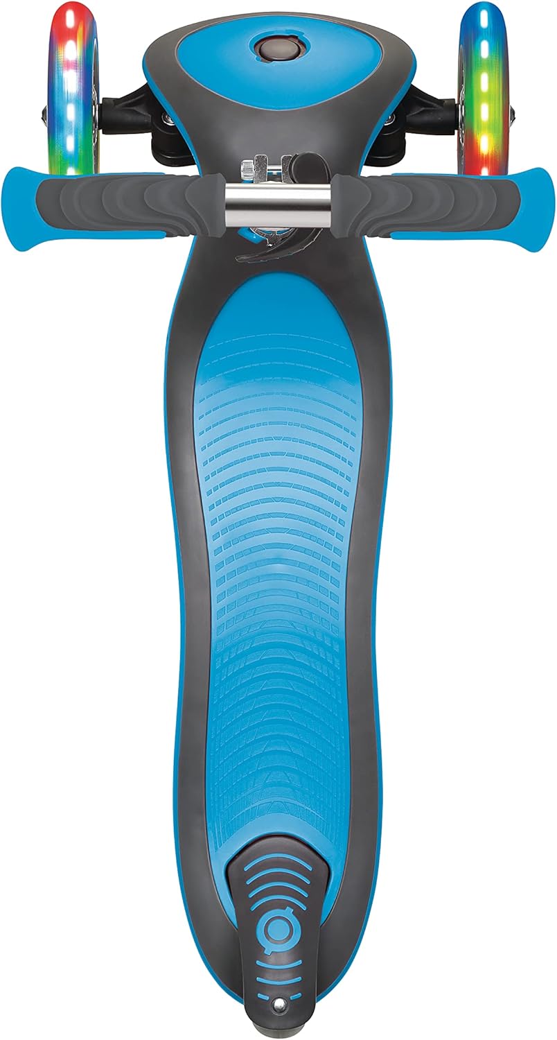 GLOBBER Elite Roller – Tretroller Kinder ab 3 Jahre - Scooter 120/80 mm - ABEC 5, 3-rädrig – höhenve