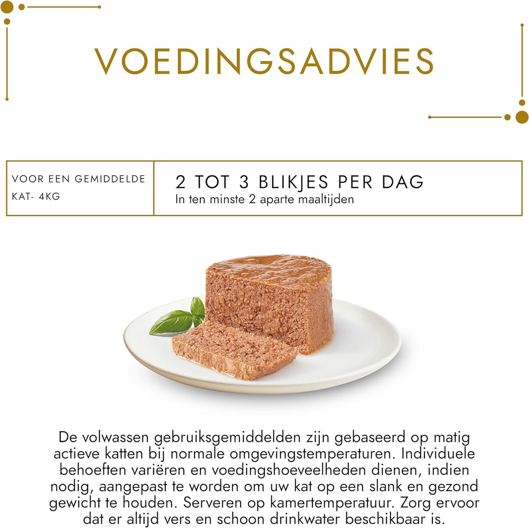 Gourmet Gold Les Mousselines Mahlzeiten für erwachsene Katzen, Geschmacksrichtungen wählbar Poulet 8