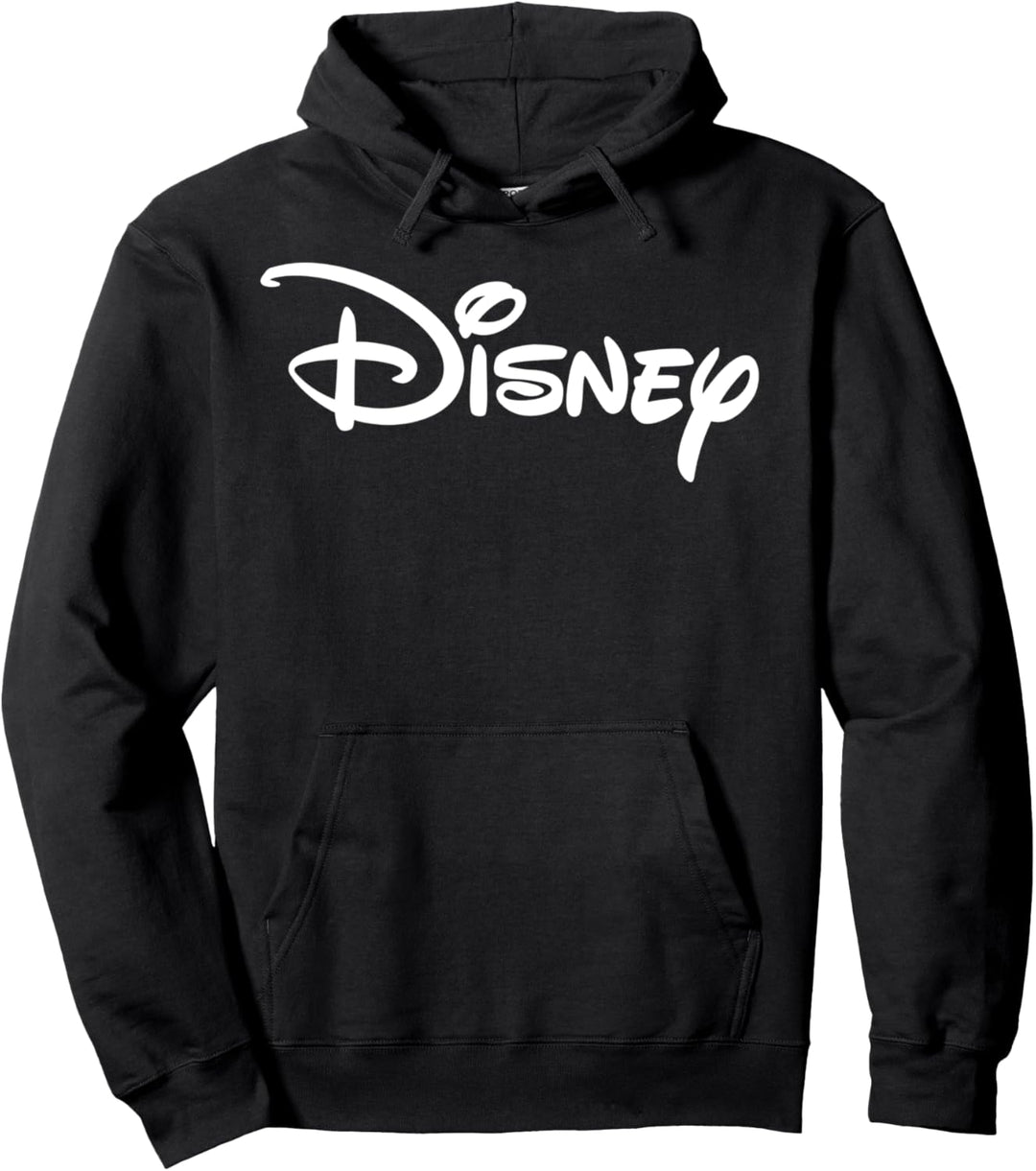 Disney hellgelbes Logo Pullover Hoodie