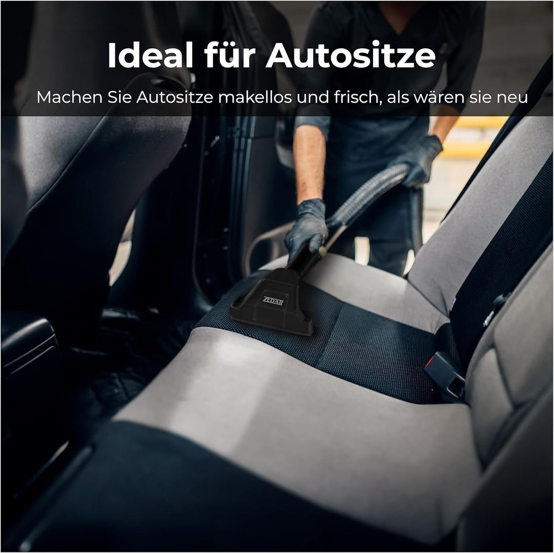 Zedar C600 - Polsterreiniger Gerät und Nassauger – Kompakter Teppichreiniger und Textilreiniger – Wa