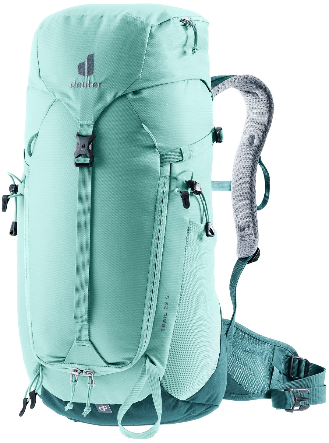 deuter Trail 22 SL Damen Klettersteig Wanderrucksack, Glacier-deepsea