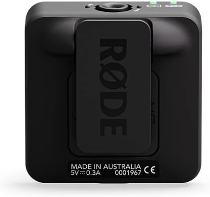 RØDE Wireless ME TX Ultra-kompakter Drahtlos-Mikrofonsystem, GainAssist-Technologie und 100 m Reichw