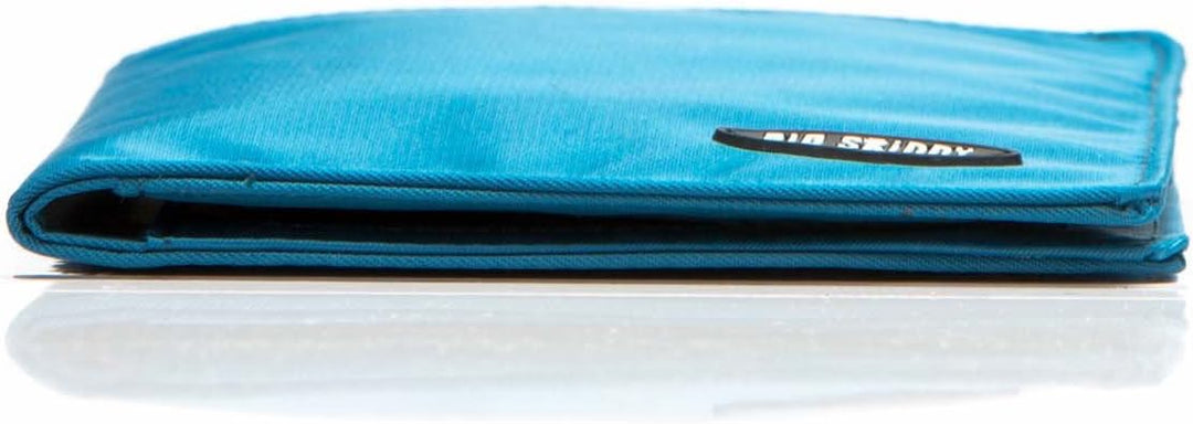 Big Skinny Traveler Slim Wallet Ozeanblau, Ozeanblau