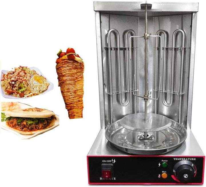 3KW Elektrische Grill Machine Gyrosmaschine Edelstahl Doner Kebab Elektro Dönergrill Dönermaschine B