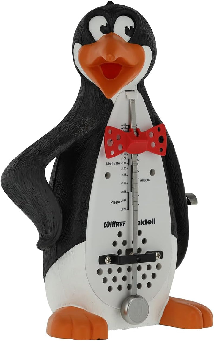 Wittner Metronom 839011 Kunststoffgehäuse ohne Glocke Taktell Pinguin, Pinguin