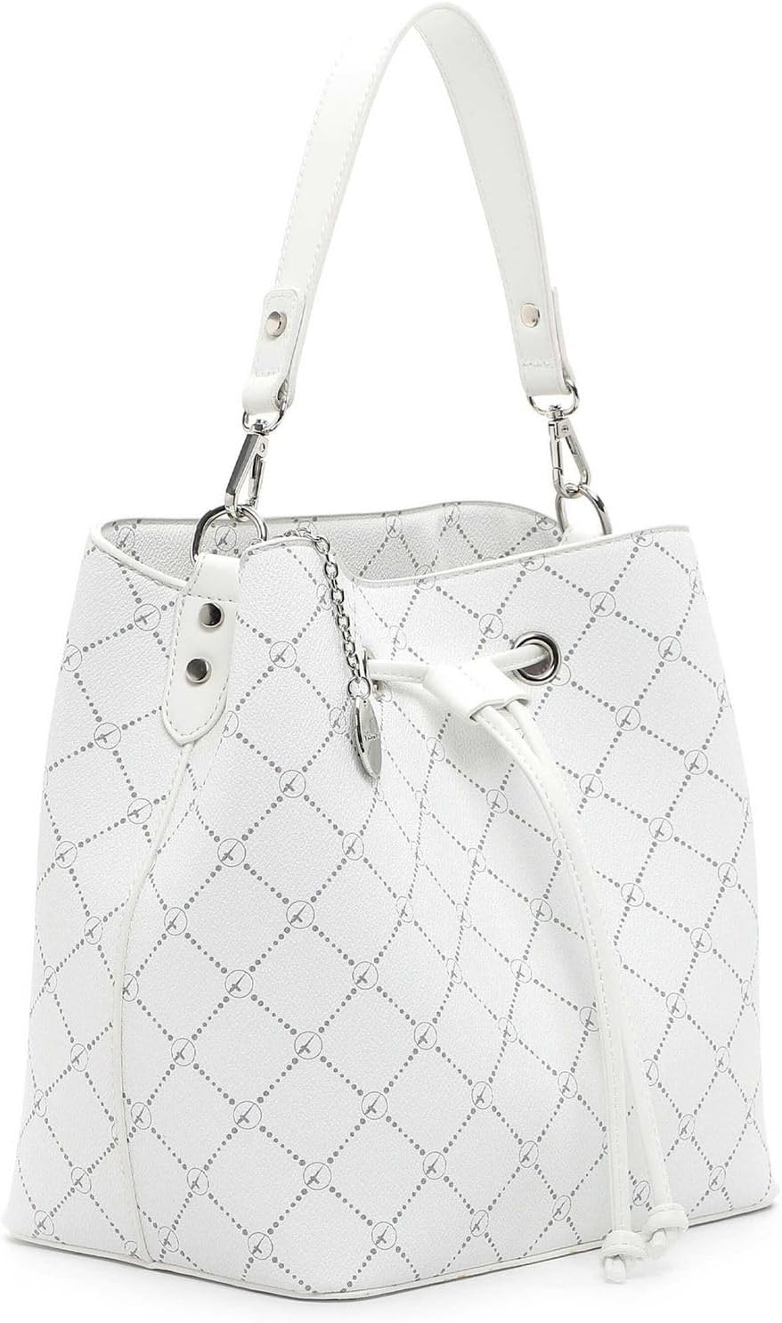 Tamaris Beutel TAS Anastasia 30902 Damen Handtaschen Print Weiss Einheitsgrösse, Weiss Einheitsgröss