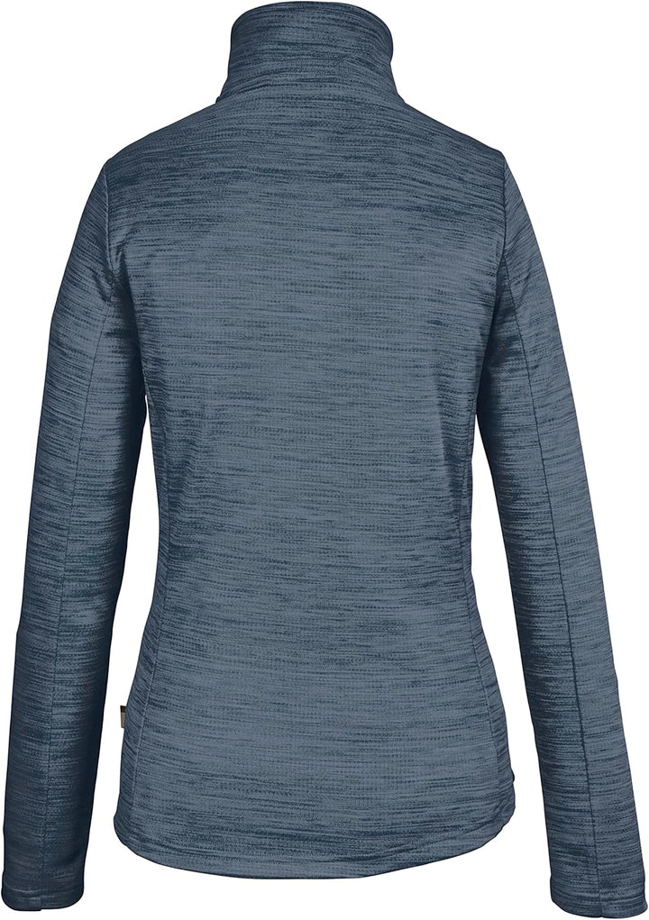 Killtec Damen Kos 68 Wmn Flx Jckt Stretchjacke mit Stehkragen/Fleecejacke 36 dunkelblau, 36 dunkelbl