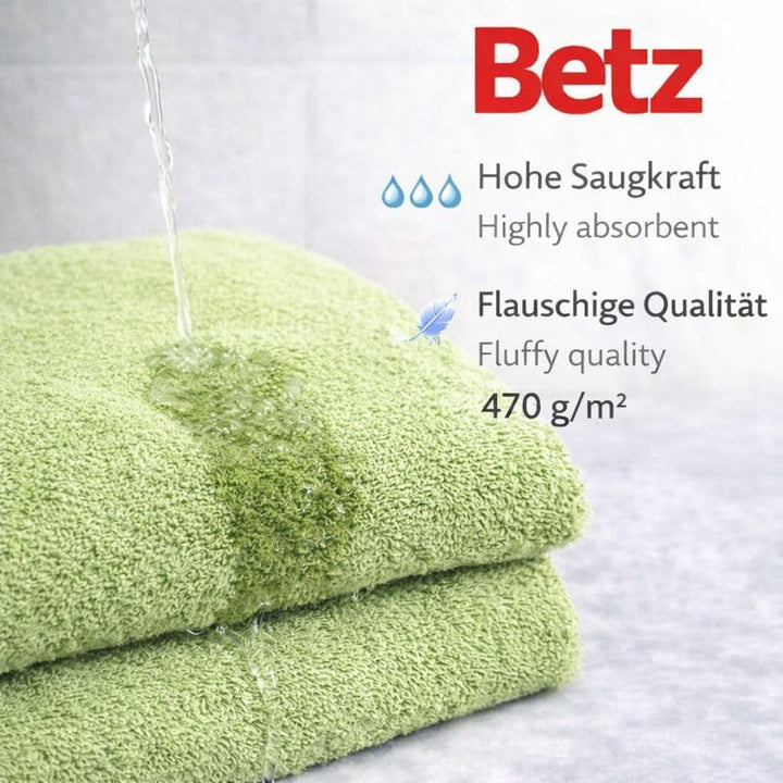 Betz Handtuch 6er Pack Handtücher Set Premium Grösse 50x100 cm 100% Baumwolle - gut trocknend, Gute