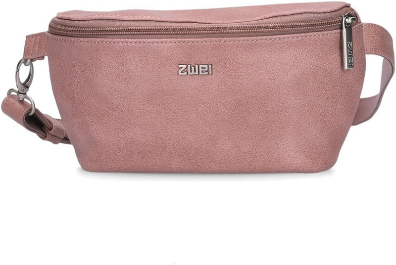 Damen Hip Bag Mademoiselle MH4 Bauchtasche 25 cm 1 Liter aus hochwertigem Kunstleder, Crossbody Bag