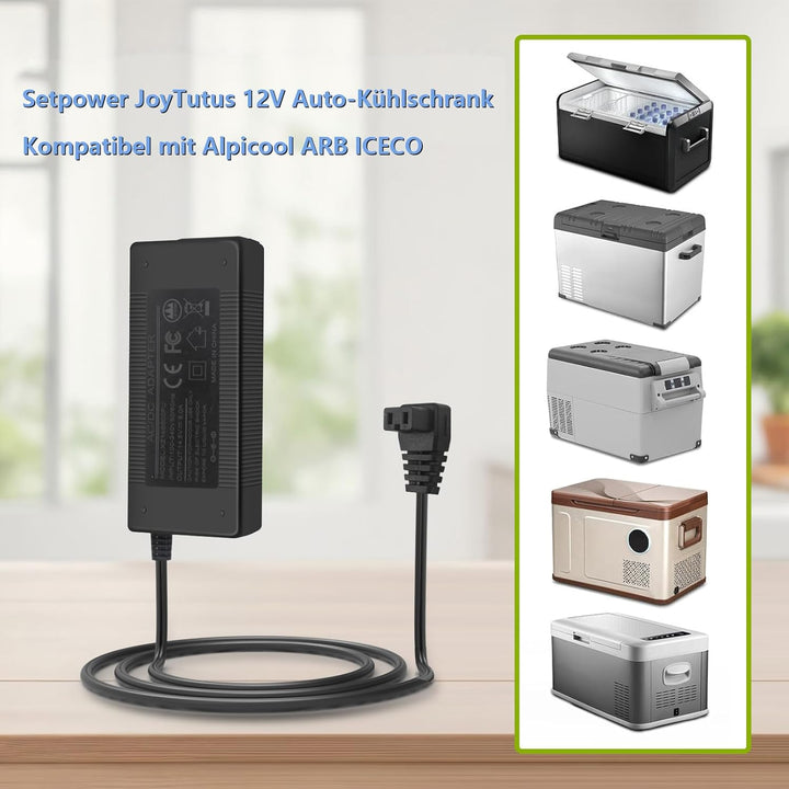Strom-Ladegerät für Dometic, Waeco Kühlbox, Alpicool, ARB, ICECO, Kesse, CF-18, 230V Adapter, Auto K