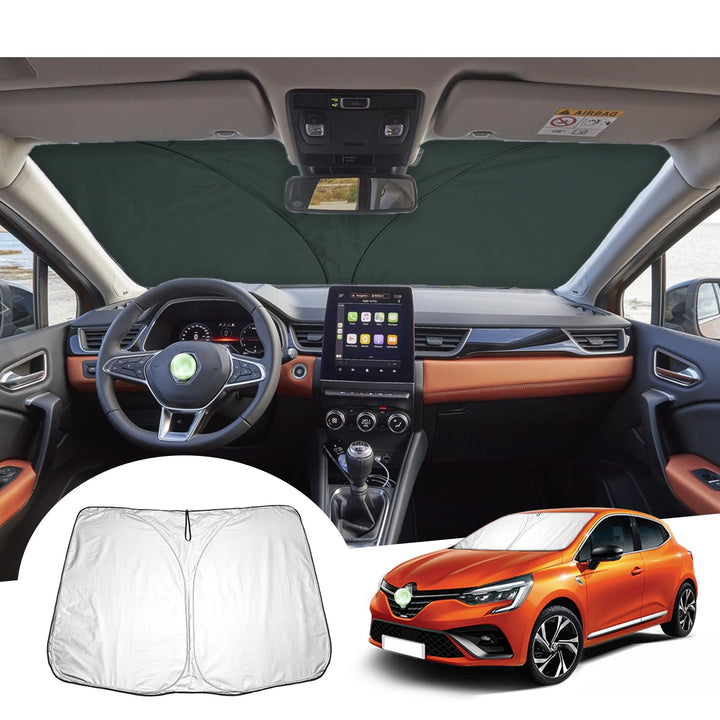 GAFAT Kompatibel mit Renault Clio 5 V 2020-2023 2024 Sonnenschutz Frontscheibe Innen, Clio 5 RS Line