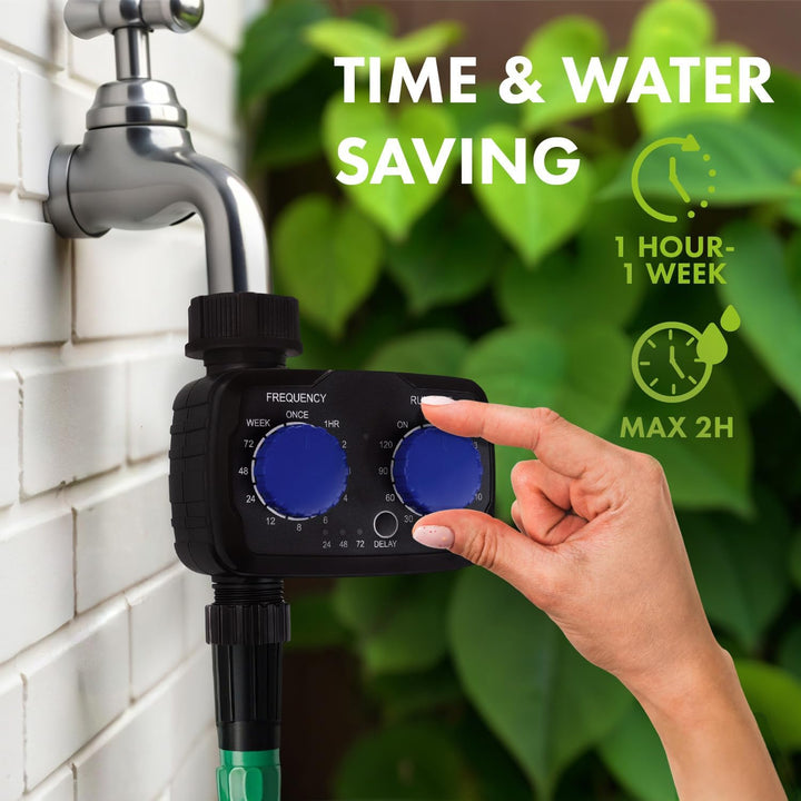 Green Blue Elektronisches Bewässerungssteuergerät | Präzise Steuerung für Gartenbewässerung | Einste