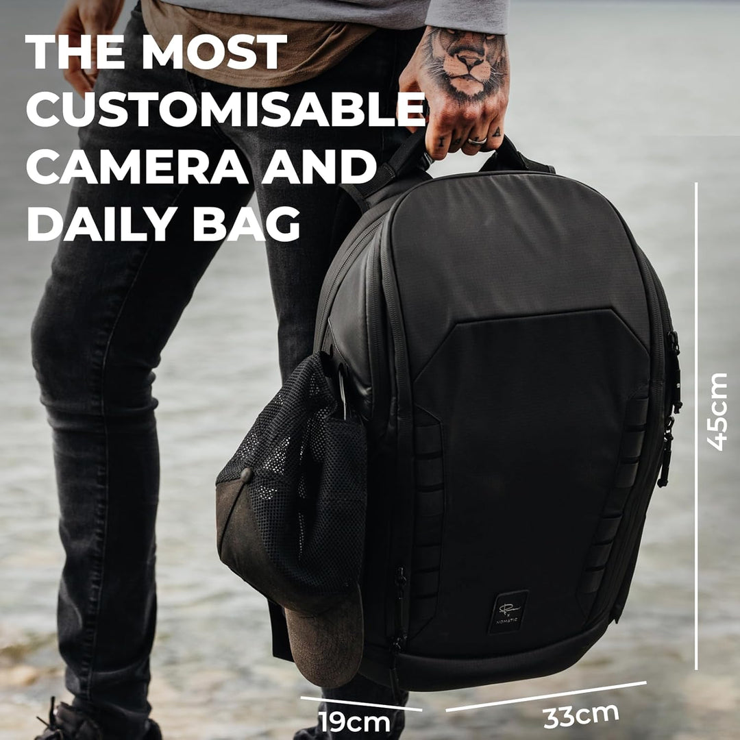 Gomatic Peter McKinnon Daypack + Divider Kit | Kamera-Rucksack | Tagesrucksack | Reisetasche | Lapto
