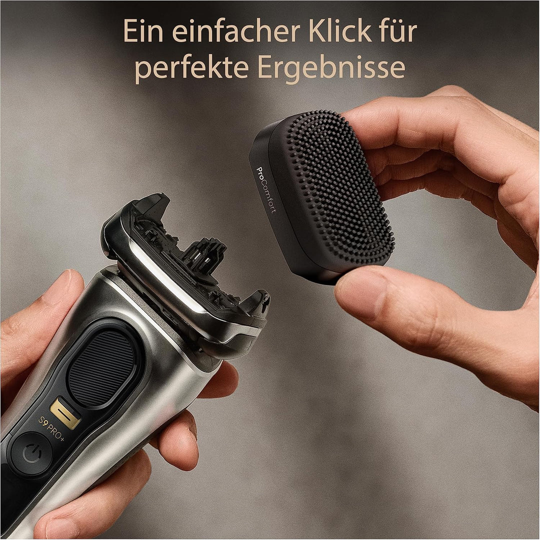 Braun Series 9 Pro+ Rasierer Herren Elektrisch, Elektrorasierer mit 5 Rasierelementen, ProComfort Au