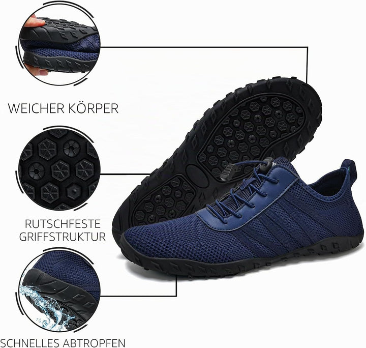 WateLves Badeschuhe Herren Damen Barfussschuhe Wasserschuhe Schwimmschuhe Strandschuhe für Surfen,Ta
