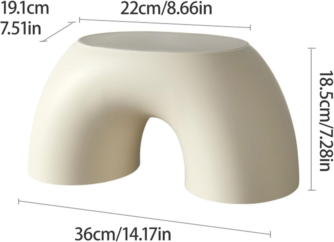 Ringförmig Toilettenhocker Erwachsene Tragbar rutschfest Langlebig Kackhocker Für Das Badezimmer Klo