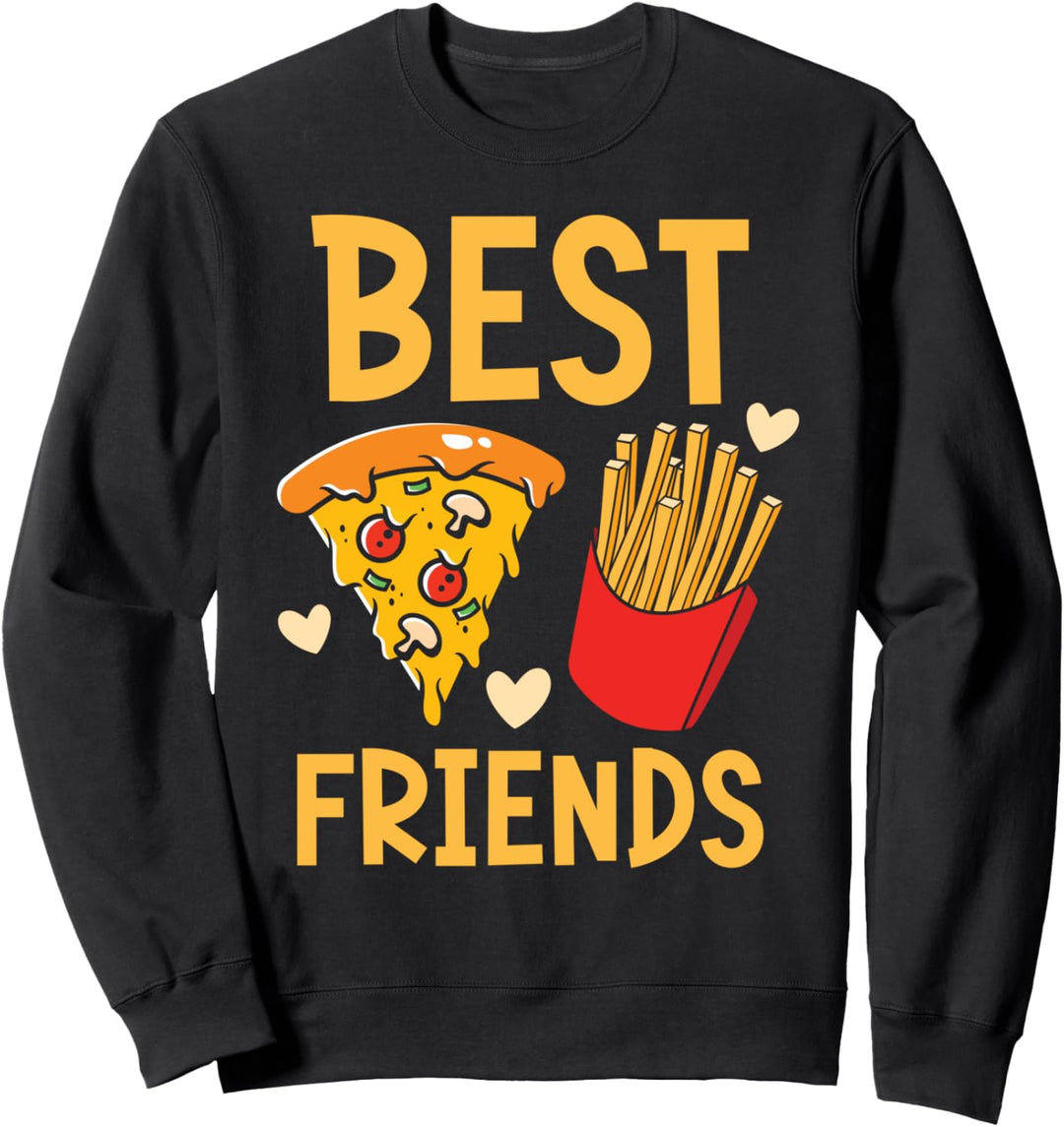 Best Friends Pommes Pizza Sweatshirt