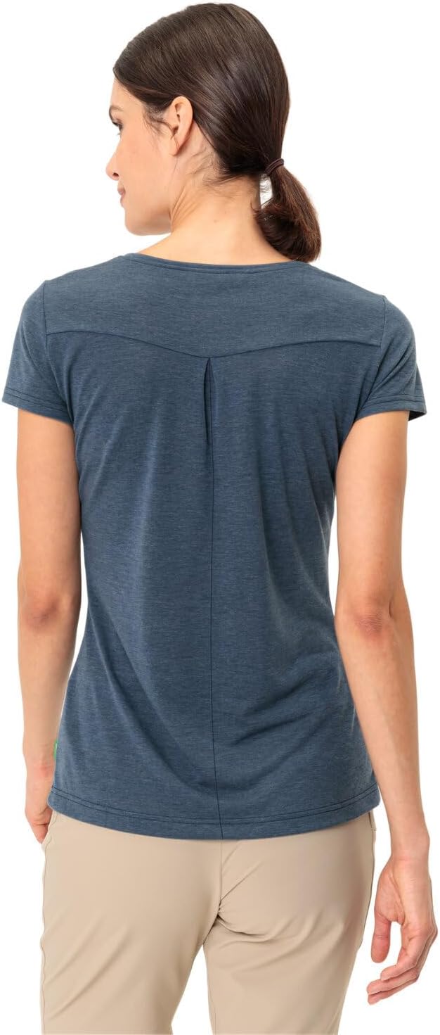 VAUDE Damen Women's Skomer Print T-Shirt Ii T-Shirt (1er Pack), Dark Sea Uni
