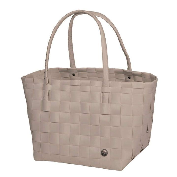 Handed By Handgewebt Paris shopper Tasche Grau (Pale