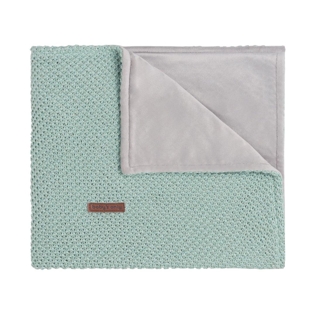 Baby's Only - Gestrickte Babydecke Soft Sparkle-Flavor - Kuscheldecke Baby - Warmen und besonders we