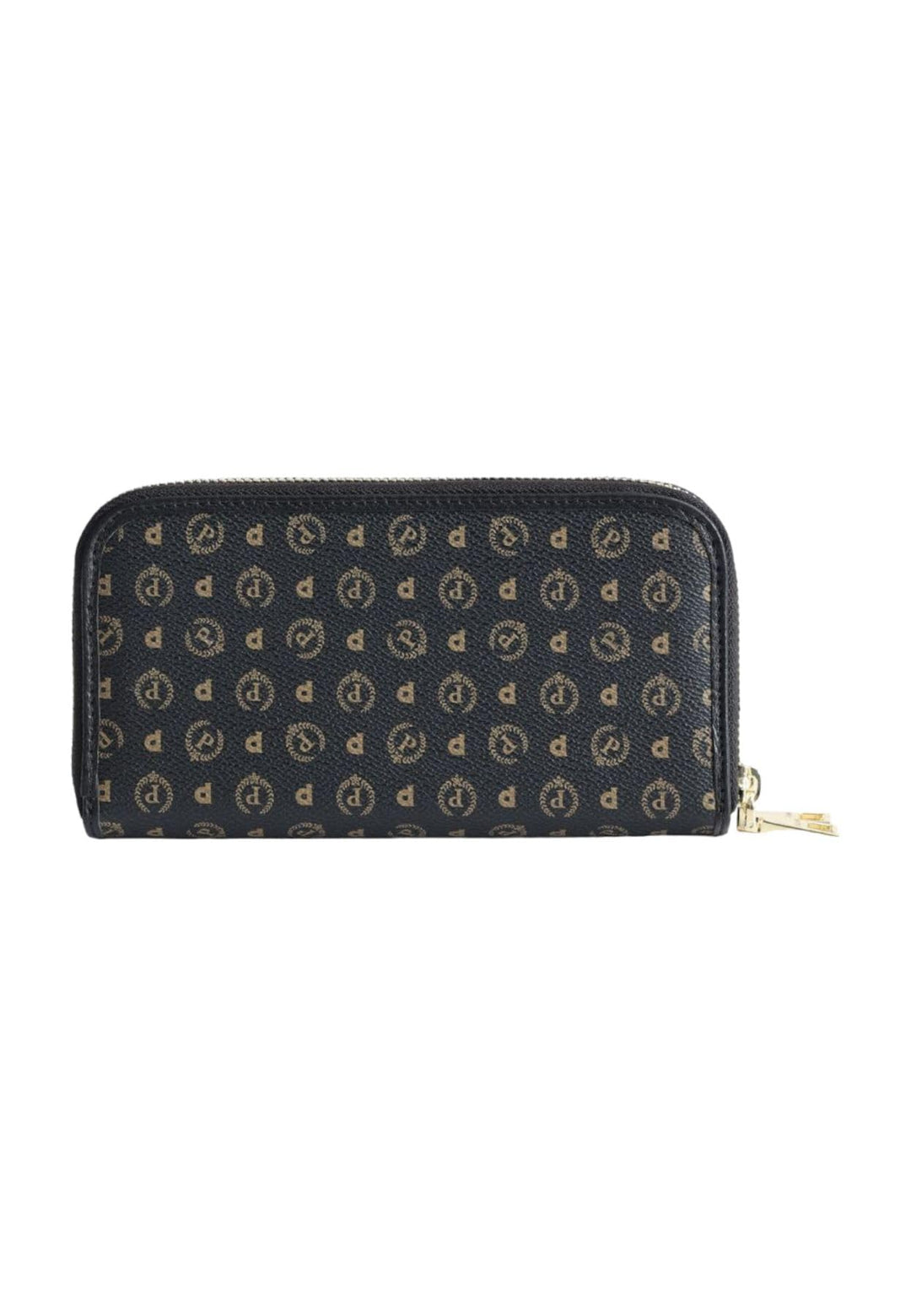 Pollini TE9002PP02 Geldbörse Frau Schwarz TU Nero/Nero, Nero/Nero