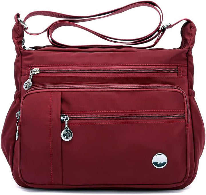 JONON Damen-Umhängetasche, Umhängetasche, modisch, Tragegriff, Handtasche, geräumig, mehrere Taschen