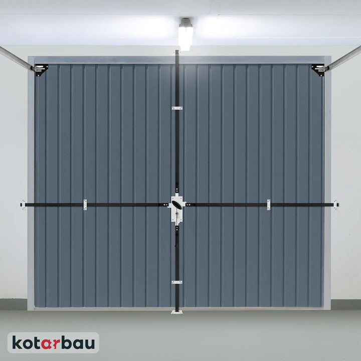 KOTARBAU® Garagenschloss 60 mm Stahl Set Torschloss Profilzylinder für Schwingtore Garagentorschloss