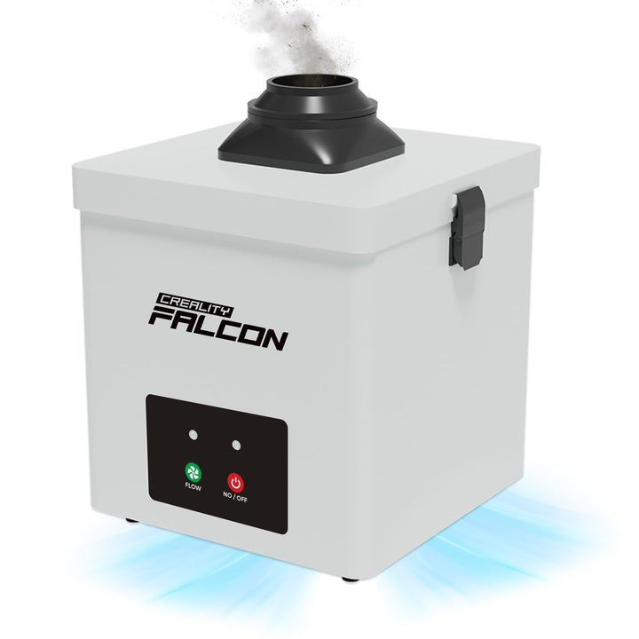 Creality Falcon YW45 Rauchfilter für A1 Lasergravierer, Kompakter Luftreiniger mit 2-Schicht-Filters