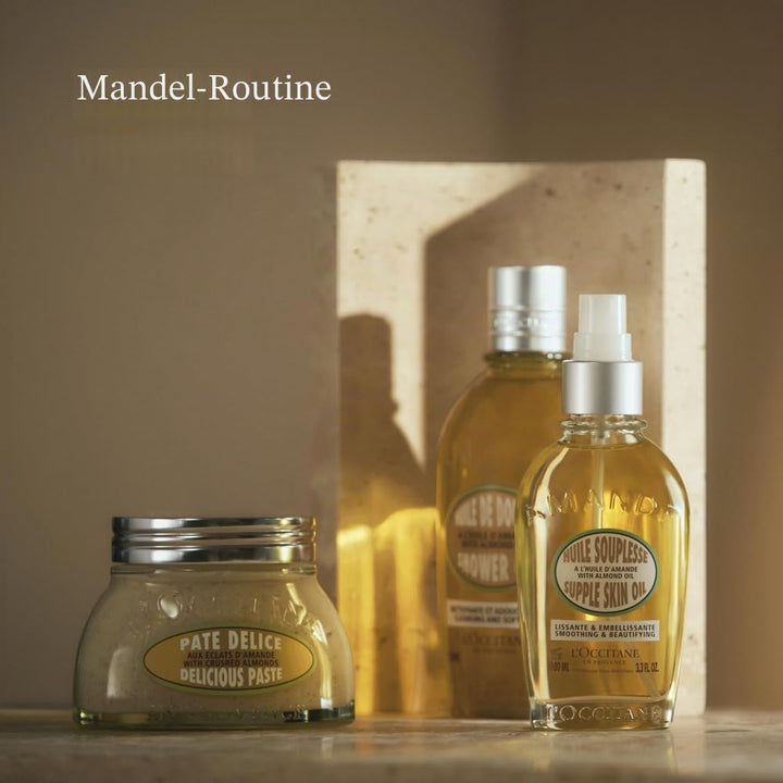 L'OCCITANE - Körperpeeling-Paste Mandel - 200 ml - In Frankreich hergestellt
