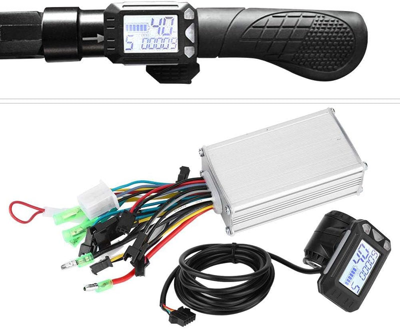 MAGT Elektroroller Brushless Motor Controller Kit, Wasserdichtes LCD Display Bürstenlose Controller