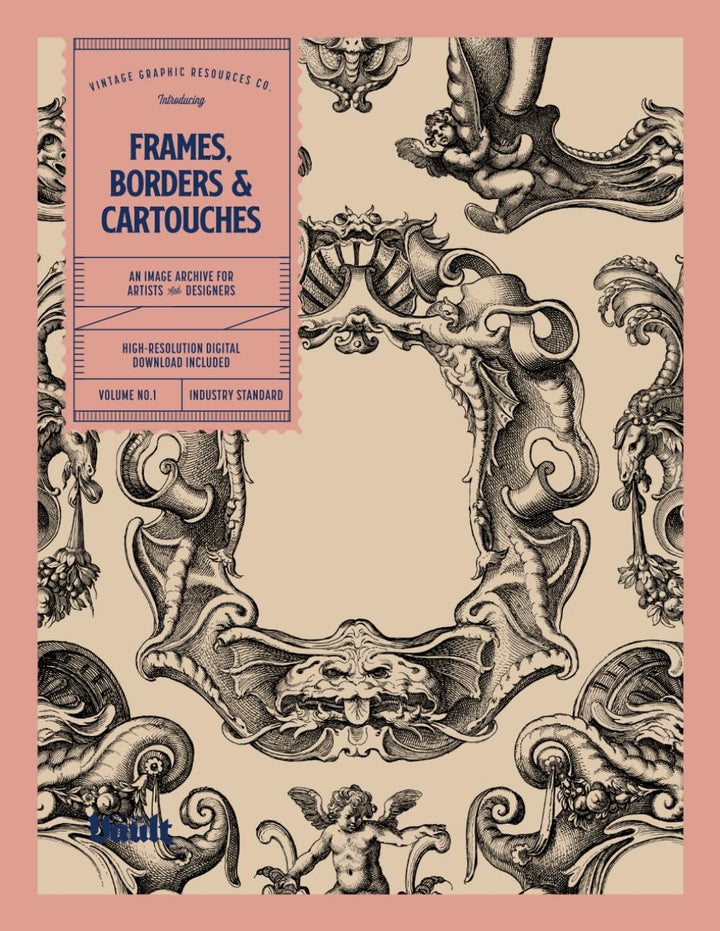 Frames, Borders & Cartouches: An Image Archive for Artists and Designers (Image Archive Series by Va