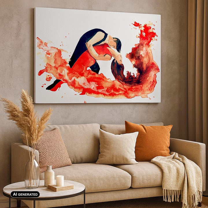 Bilder auf Leinwand 100x70cm Leinwandbild Tanz Clubbing Aktivitäten Mädchen Gross Wanddeko Bild Schl