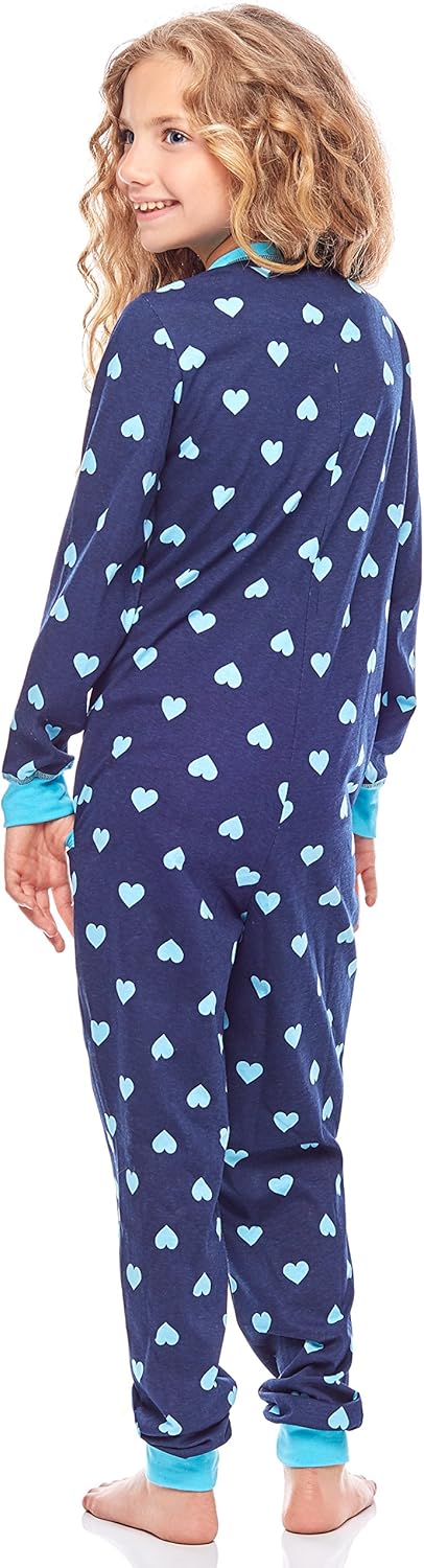 Merry Style Mädchen Schlafoverall Jumpsuit Mädchen Bequeme und warme Schlafanzug Kinder MS10-186 110