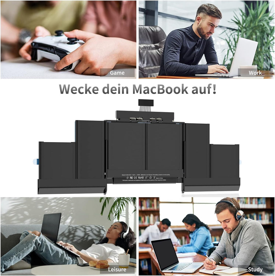 A1494 A1618 Laptop akku - für MacBook Pro 15 Zoll Retina A1398 (Ende 2013,Mitte 2014, Mitte2015) by
