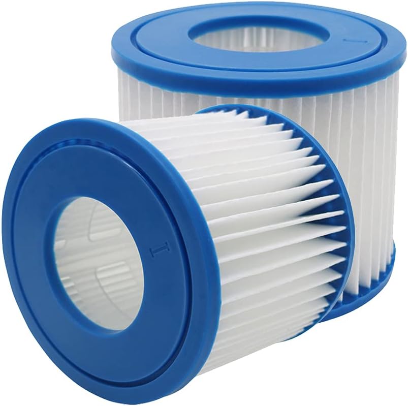 WuYan Ersatz-Filterkartusche kompatibel mit Best-Way 58381 Filterpumpe, 4 Stück Schwimmbadfilter für