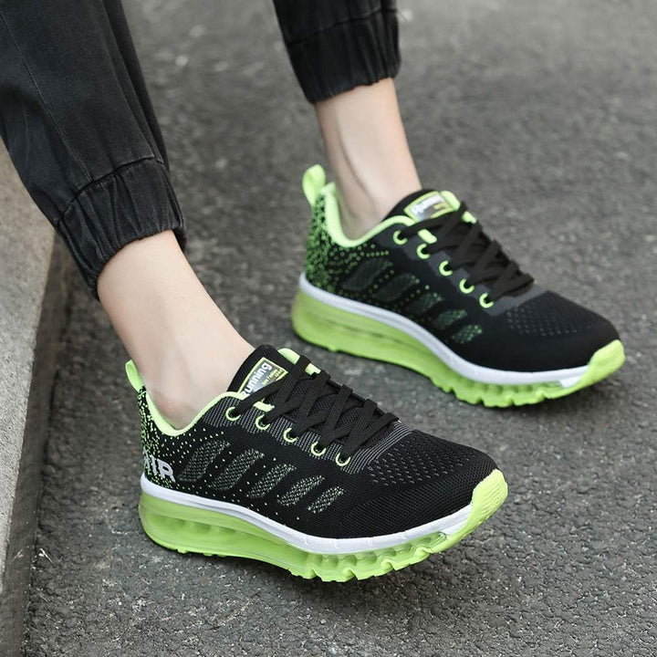 frysen Herren Damen Sportschuhe Laufschuhe mit Luftpolster Turnschuhe Profilsohle Sneakers Leichte S