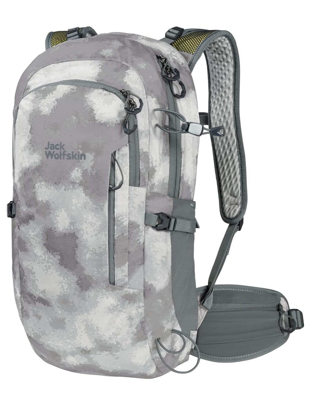 Jack Wolfskin Unisex Athmos Shape 20 Wanderrucksack Einheitsgrösse Silver All Over, Einheitsgrösse S