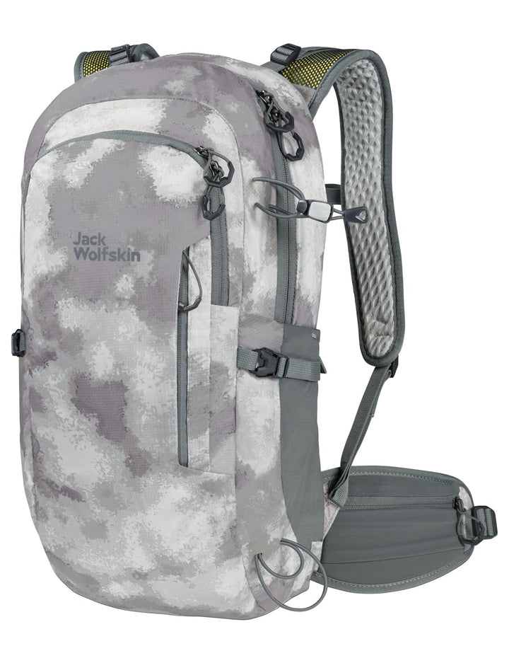 Jack Wolfskin Unisex Athmos Shape 20 Wanderrucksack Einheitsgrösse Silver All Over, Einheitsgrösse S