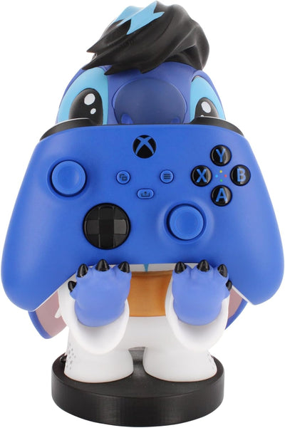 Cableguys Disney Elvis Stitch Gaming-Figur — Zubehör für Controller oder Smartphone-Halter — USB-Kab