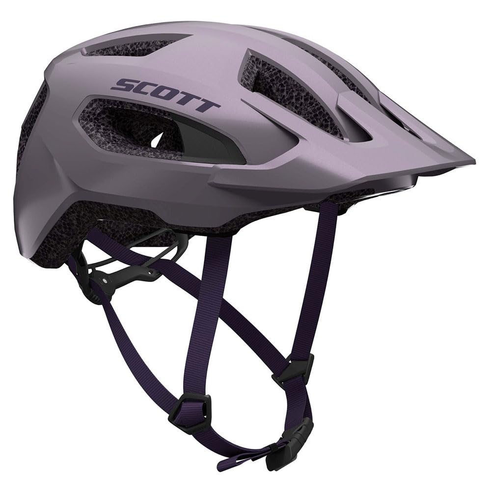 Scott Supra Fahrrad Helm Gr.54-61cm Silver lila 2024