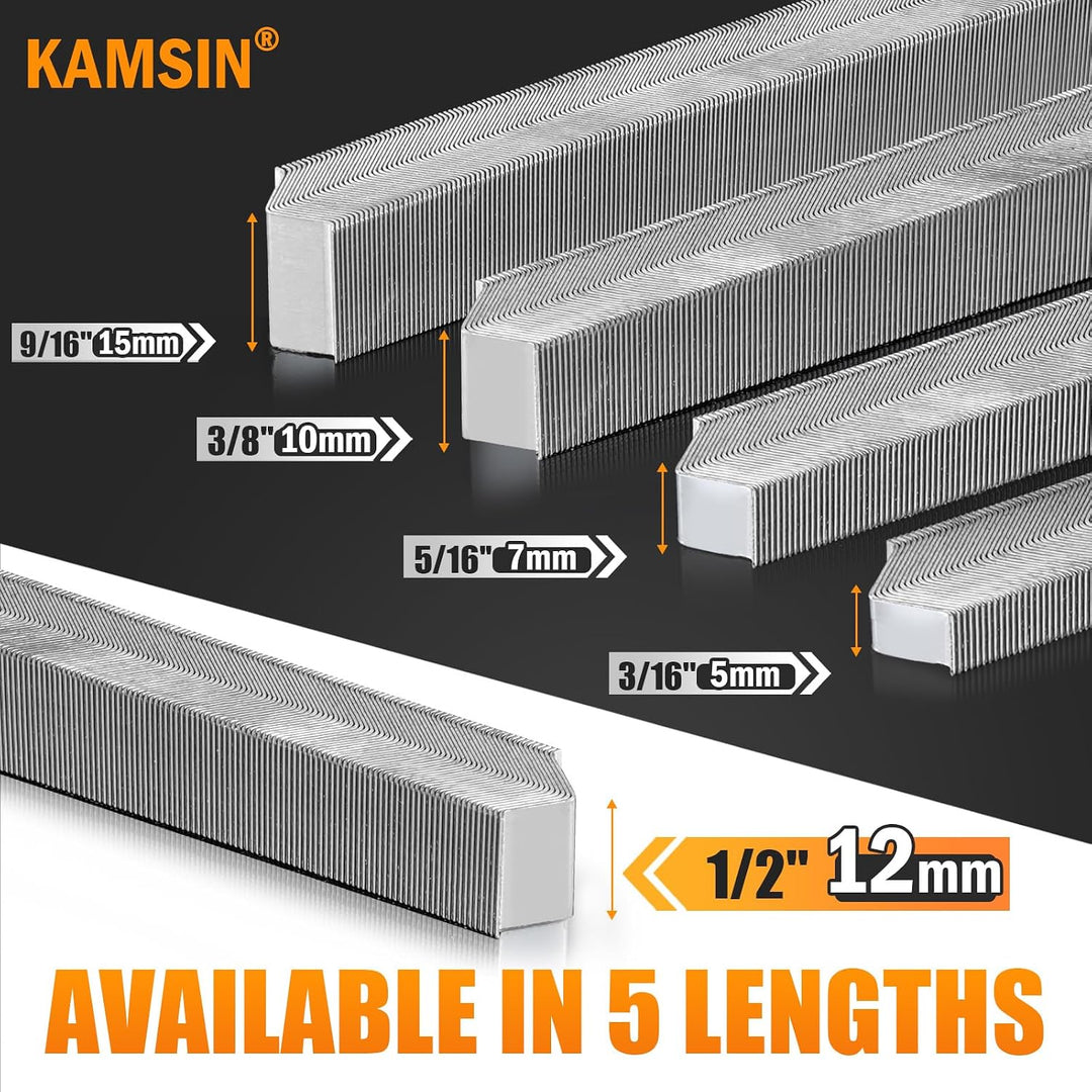 V-Nägel 30GA 12 mm hochwertig verzinkt 4000 Stück passendes Zubehör | 10,3 mm Kopfdurchmesser für V-