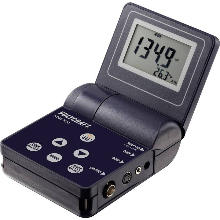 VOLTCRAFT KBM-700 Kombi-Messgerät Leitfähigkeit, pH-Wert, Redox (ORP), Temperatur, Salz