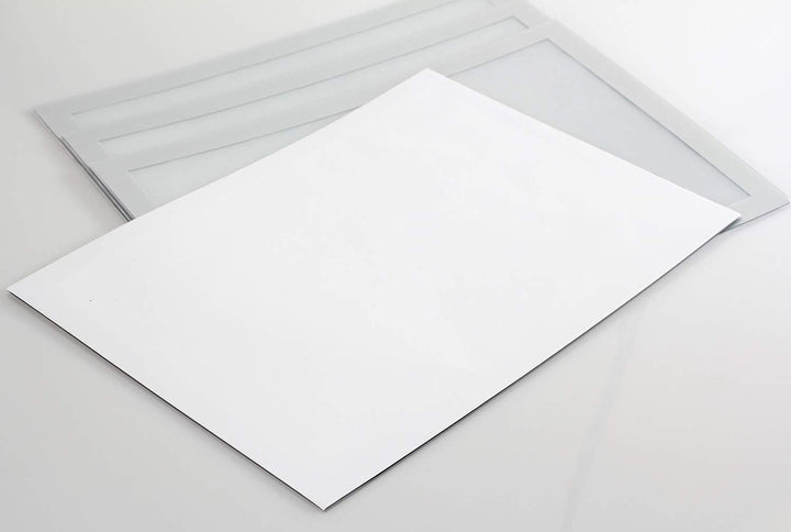 TUKA-i-AKUT 5st. A2 Info-Rahmen Selbstklebend mit Magnetverschluss, Einstecktasche Infotasche Blatth