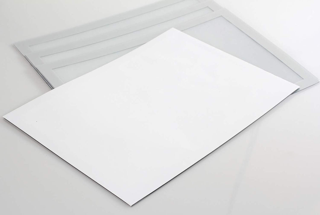 TUKA-i-AKUT 20st. A3 Info-Rahmen Selbstklebend mit Magnetverschluss, Einstecktasche Infotasche Blatt